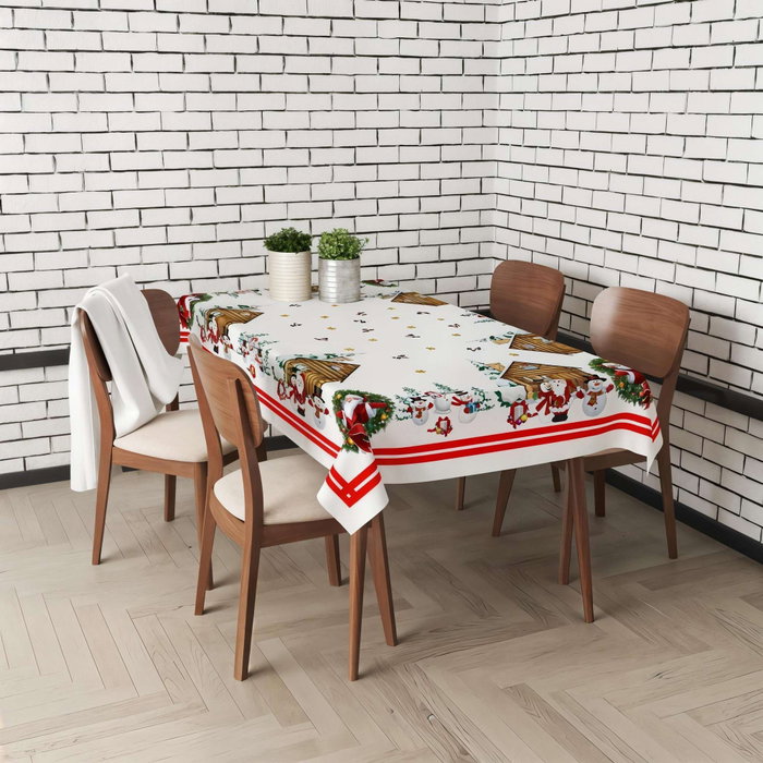 Hermia Mantel Christmas Village Multicolor 160 x 220 cm